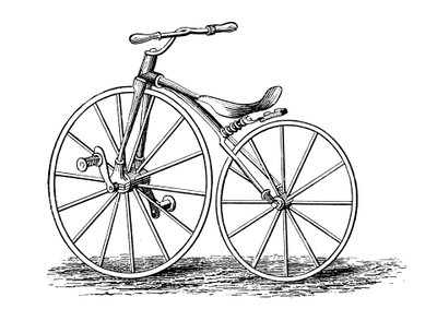 Pickerings sveiv-pedaldrevet sykkel, en amerikansk design, c1860s c1880 av Unbekannt