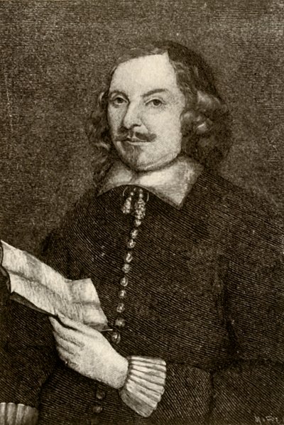 Bilde av Edward Winslow, i puritansk kjole, 1644, 1937. av Unbekannt