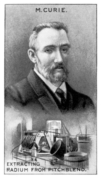 Pierre Curie , fransk fysiker, c1924 av Unbekannt