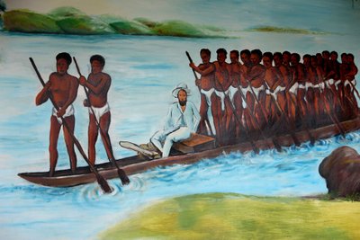 Pierre Savorgnan de Brazza Gemälde, Brazzaville, Kongo von Unbekannt