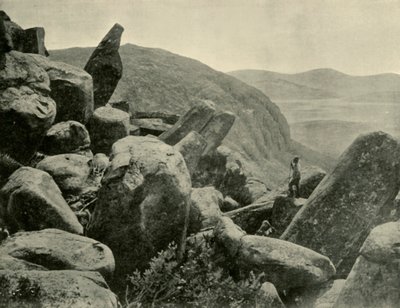 Pinnacle & Organ Pipes, Mount Wellington, 1901. av Unbekannt