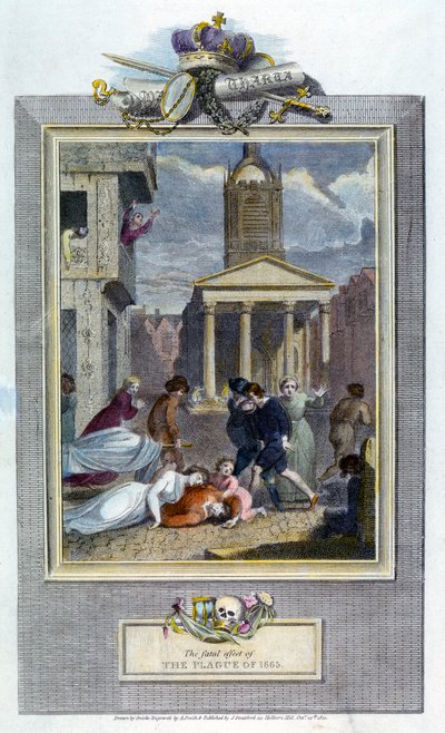 London-pesten, 1665 1810 av Unbekannt