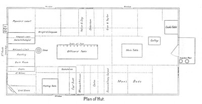 Plan of Hut, c19101913, 1913 av Unbekannt