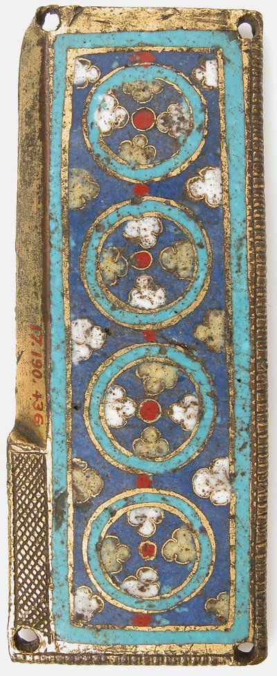 Plakett fra et relikvieskrin, tysk eller sør-nederlandsk, ca. 1175-1200. av Unbekannt