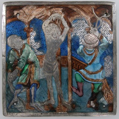 Plakett med flagellasjonen, italiensk, 1300-tallet. av Unbekannt
