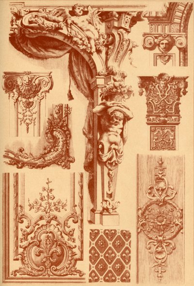 Gipspynt, Frankrike, 1600- og 1700-tallet, 1898. av Unbekannt