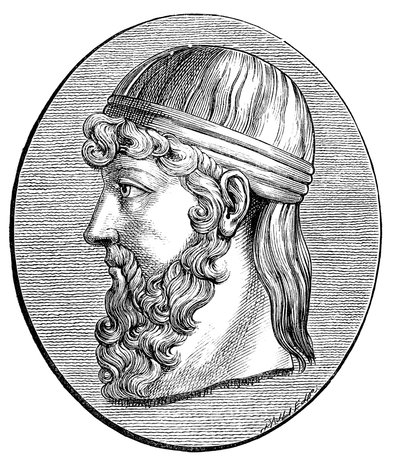 Platon c428-c348 f.Kr., antikkens gresk filosof av Unbekannt