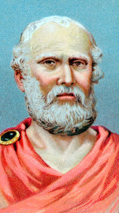 Platon c428-c348 f.Kr., antikkens gresk filosof av Unbekannt