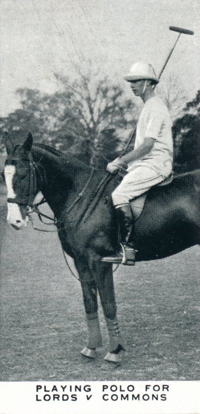 Playng Polo for Lords v Commons, c1930 1937 av Unbekannt