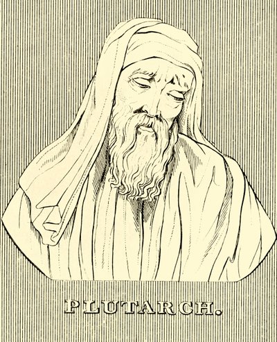 Plutarch, ca. AD46-c120, 1830. av Unbekannt