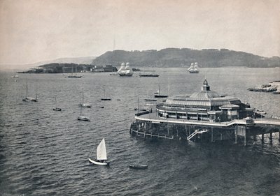 Plymouth - The Pier, 1895 av Unbekannt
