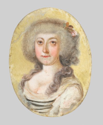 Portrett av Anna Maria Sturmanova av Unbekannt