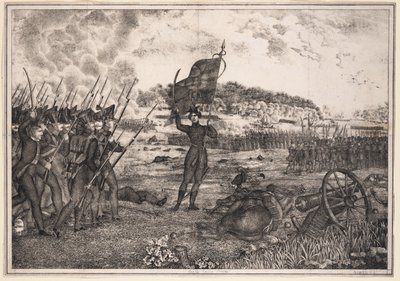Polsk-russisk krigsscene, 1831, 1831 av Unbekannt