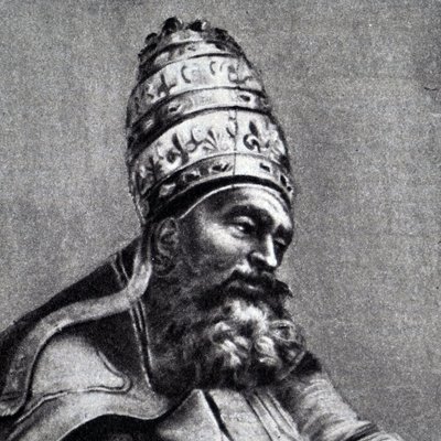 Pave Gregor VII. av Unbekannt