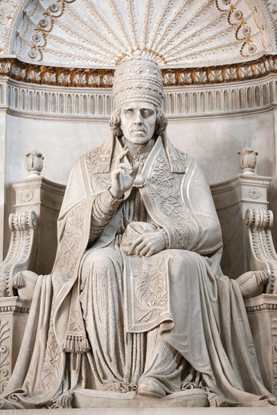 Pave Pio VII - Peterskirken - Roma, Italia av Unbekannt