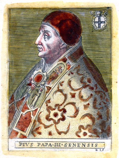 Pave Pius III av Unbekannt