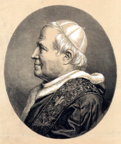 Pave Pius IX, 1846 av Unbekannt