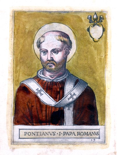 Pave Pontian I av Unbekannt
