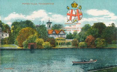 Popes Villa, Twickenham, c1910 av Unbekannt