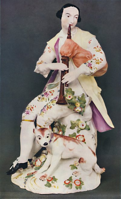 Porselensfigur merket WD-CO. Derby, ca 1760, c1760 av Unbekannt