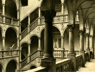Porcia slott, Spittal an der Drau, Kärnten, Østerrike, c1935. av Unbekannt