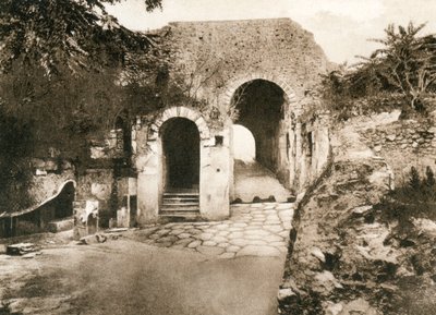 Porta marina, Pompeii, Italia, ca 1900-tallet av Unbekannt