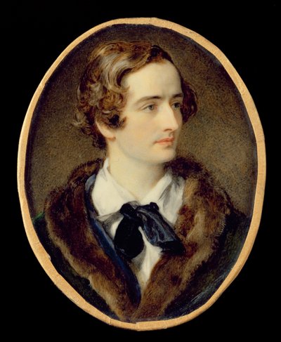 Portrait Miniature of John Keats (akvarell på elfenben) (detalj av 67539) av Unbekannt
