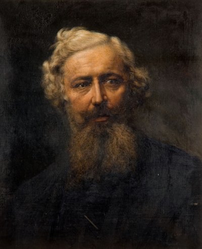 Portrett av George Dawson 1821-1900. av Unbekannt