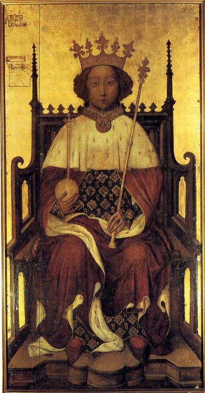 Portrett Richard II av England, ca 1390 av Unbekannt
