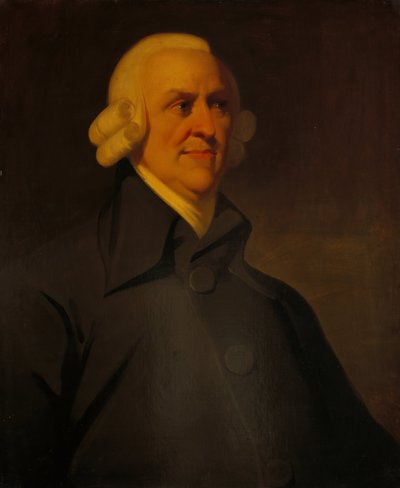 Portrett av Adam Smith 1723-1790, 1795 av Unbekannt