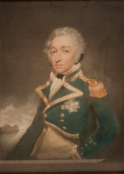 Portrett av admiral Sir William Sidney Smith 1764-1840. av Unbekannt