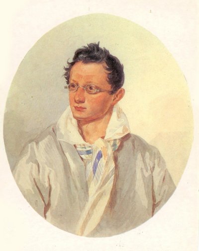 Portrett av Alexander Nikolayevich Raevsky 1795-1868, 1820-årene av Unbekannt