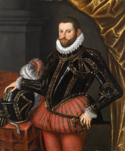 Portrett av erkehertug Ernest av Østerrike 1553-1595, andre halvdel av 1500-tallet. av Unbekannt