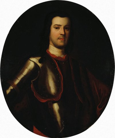 Portrett av grev Anton Manuilovich Devier 1682-1745, tidlig på 1700-tallet. av Unbekannt