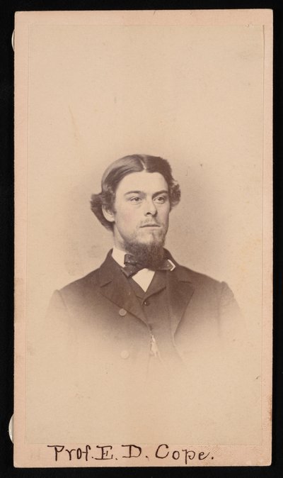 Portrett av Edward Drinker Cope 1840-1897, ca 1860-tallet. av Unbekannt