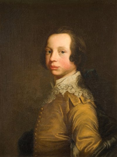 Portrett av Edward Jesson som kavaler, 1750-1800. av Unbekannt