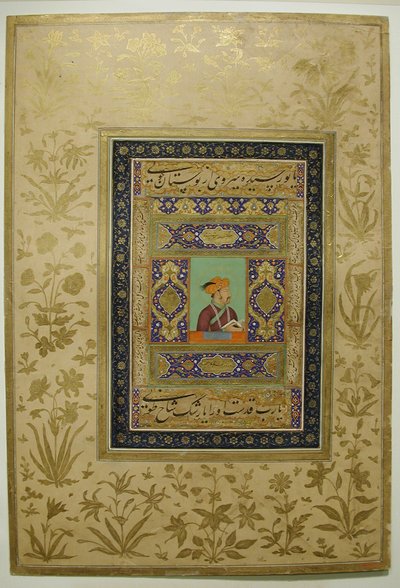 Portrett av keiser Jahangir, ca. 1615-20. av Unbekannt