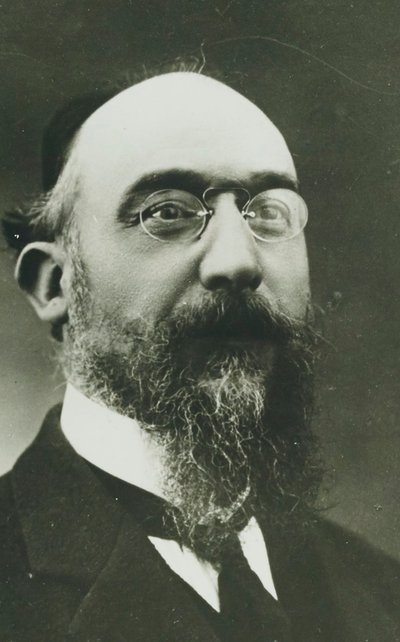 Portrett av Erik Satie 1866-1925. av Unbekannt