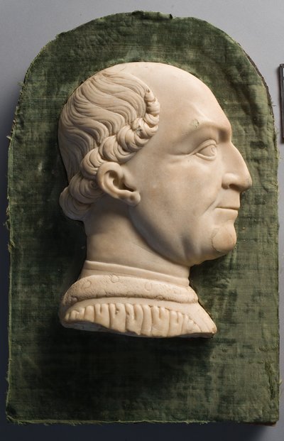 Portrett av Francesco Sforza og ramme, 1450-1499. av Unbekannt