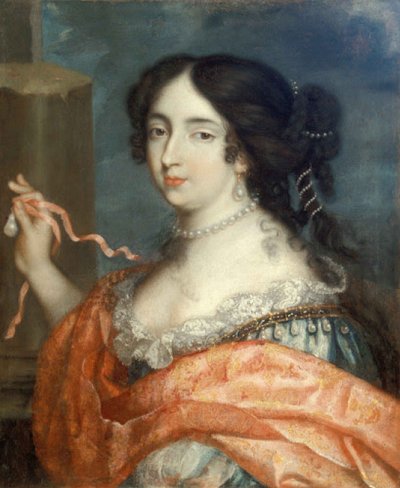 Portrett av Françoise dAubigné 1635-1719, Madame Scarron, ca. 1670. av Unbekannt
