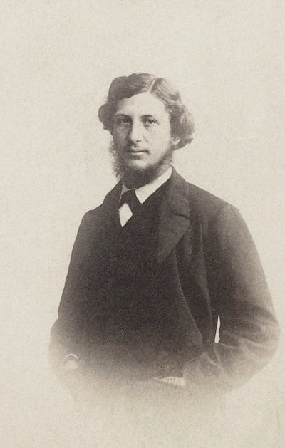 Portrett av Frédéric Bazille 1841-1870, 1867 av Unbekannt