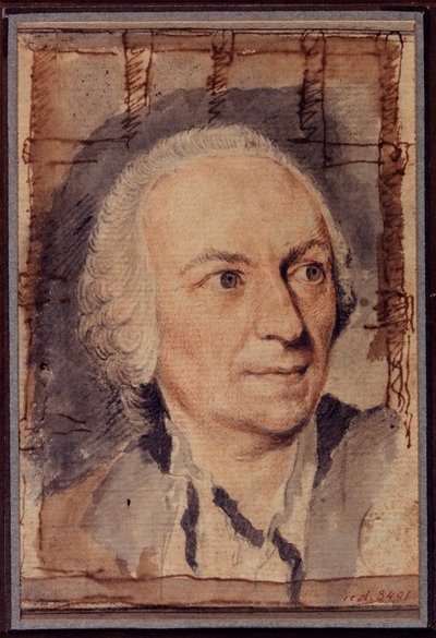 Portrett av Henri Masers de Latude 1725-1805, sent på 1700-tallet. av Unbekannt