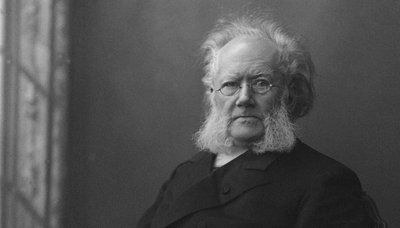 Portrett av Henrik Ibsen 1828-1906 av Unbekannt