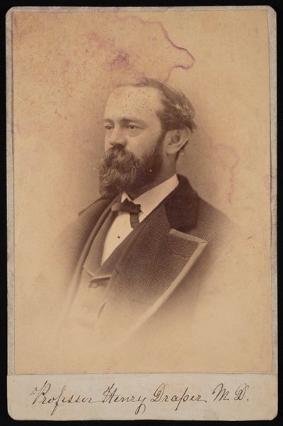 Portrett av Henry Draper 1837-1882, før 1876. av Unbekannt