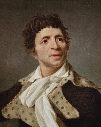 Portrett av Jean-Paul Marat 1743-1793. Etter Joseph Boze, ca. 1800 av Unbekannt