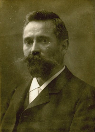 Portrett av Johannes Hoffmann 1867-1930. av Unbekannt