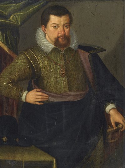 Portrett av John George I 1585-1656, kurfyrst av Sachsen, 1611 av Unbekannt