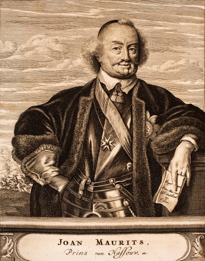 Portrett av John Maurice, prins av Nassau-Siegen 1604-1679, 1675. av Unbekannt
