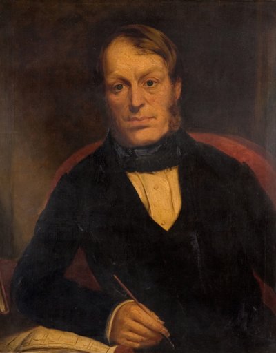 Portrett av John Pix Weston 1810-1877 [udatert] Usignert. av Unbekannt