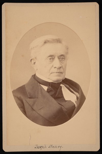 Portrett av Joseph Henry 1797-1878, før 1878. av Unbekannt